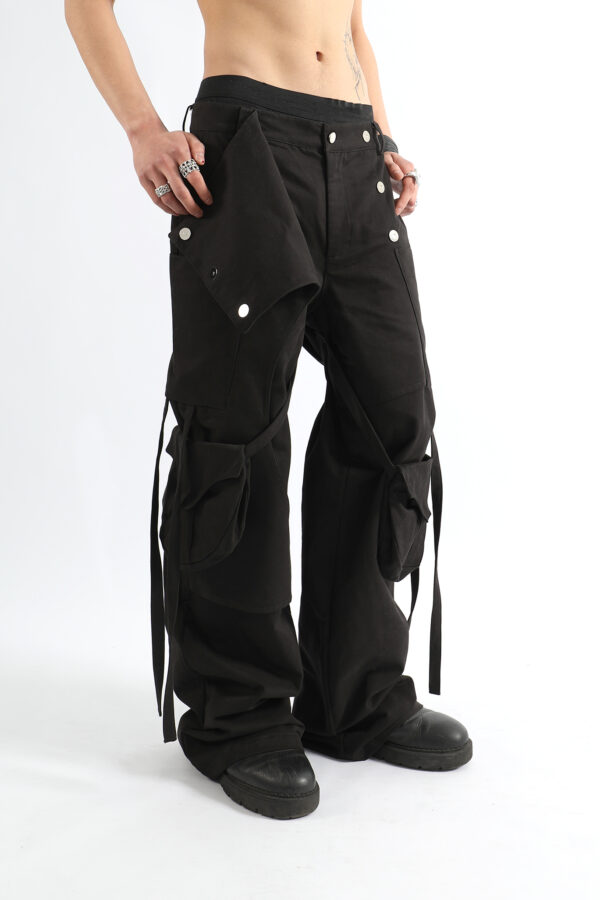 Pocket Apron Pants