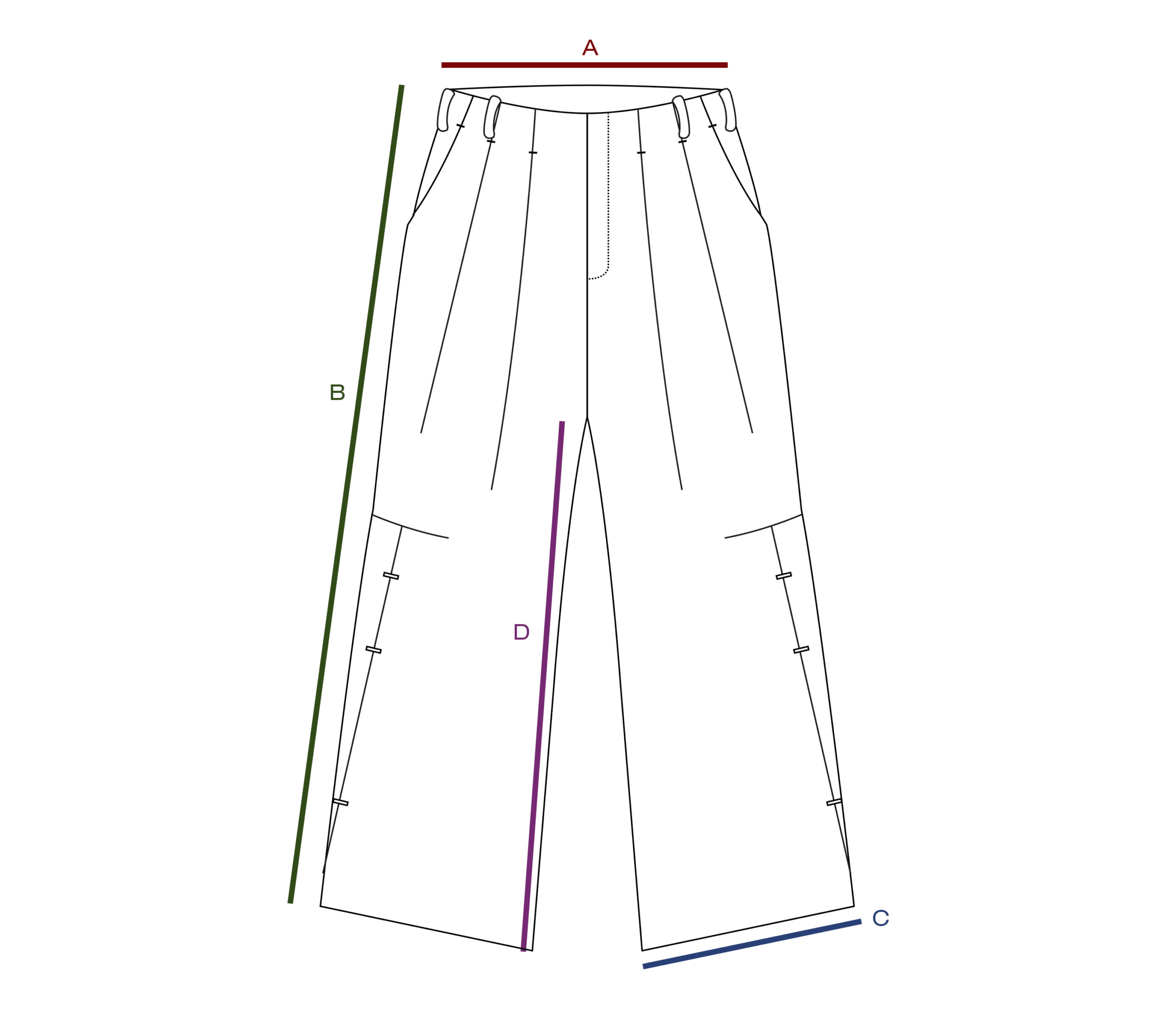 TEST PANTS - UNIVERSELLES THEME
